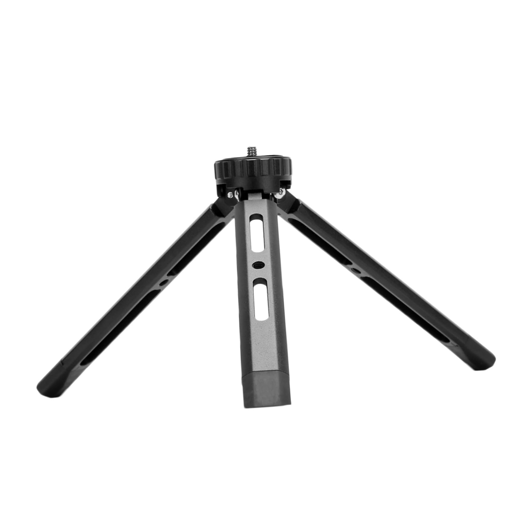 Soporte mini de mesa KOMBIUDA de aluminio plegable para teléfonos y cámaras DSLR con tornillo 8