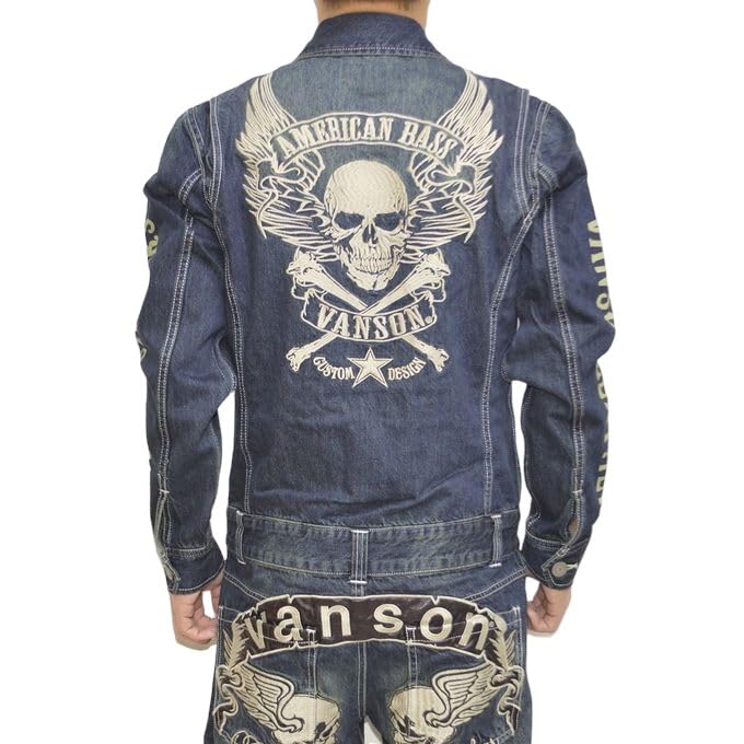 新品 VANSON 別注 完売 限定 オールインワン つなぎ S VANSON 【再入荷】【当店別注】 バンソン ツナギ つなぎ ワン