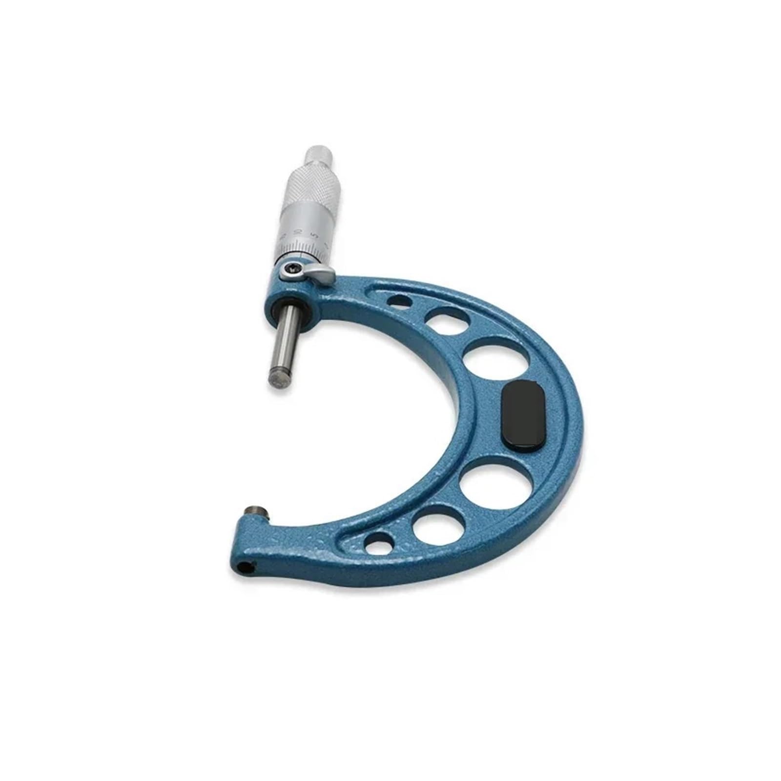 Juego de micrómetro de Exteriores Micrómetro Exterior Azul 5201A de 0,01 mm Calibres mecánicos Herramienta de medición micrométrica Calibrador micrométrico(75-100mm)