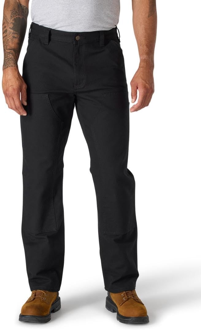 Men's Relaxed Straight Rugged Flex® Duck Double-Front Dungaree
