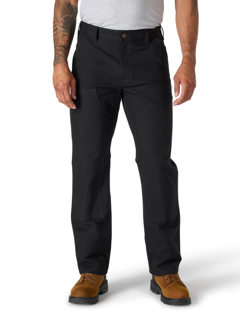 Carhartt Mens Relaxed Straight Rugged Flex® Duck Double-Front Dungaree