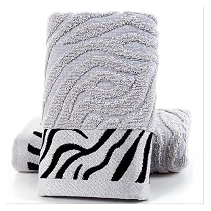 WENSHENG Badetücher übergroß 24 Art-Feste Badetuch Geschenk Stripe Bambus Hand Gesicht Handtuch Männer Frauen…