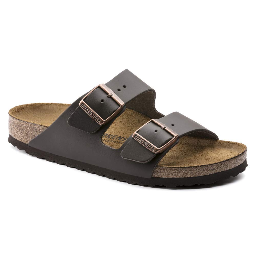 Birkenstock Women s Arizona Dark Brown Leather Sandals 38 N EU N 051103