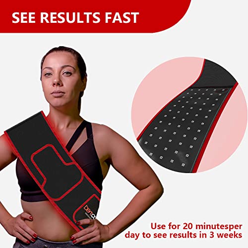 Bestqool Red Light Therapy Belt For Body, Near Infrared Light Therapy For Pain Relief, Inflammation, Infrared Light Therapy For Improve Circulation, Red Light Therapy For Back Pain #TOP3
