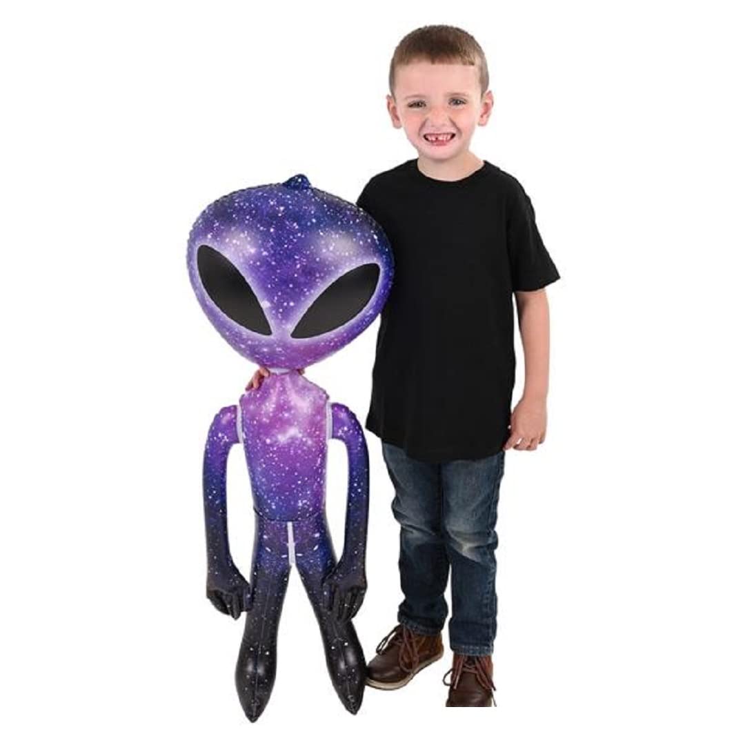 Alien gonflable arc-en-ciel Zugar Land pour amuser les enfants en été