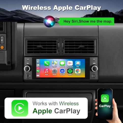 Radio para auto con pantalla táctil y Bluetooth miniatura 3