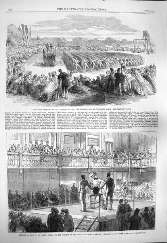 1865 Bras Gymnastiques d'Assaut de Paris d'Allemands de Festival [Cuisine et Maison]