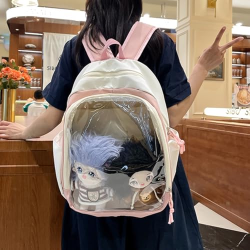 Sac à dos de poupée transparent pour protéger et exposer vos figurines