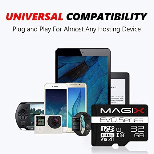 Magix 32GB microSD Card Class10 V10 U1, Read Speed Up to 80 MB/s, EVO Series (SD Adapter Included) - Image 3