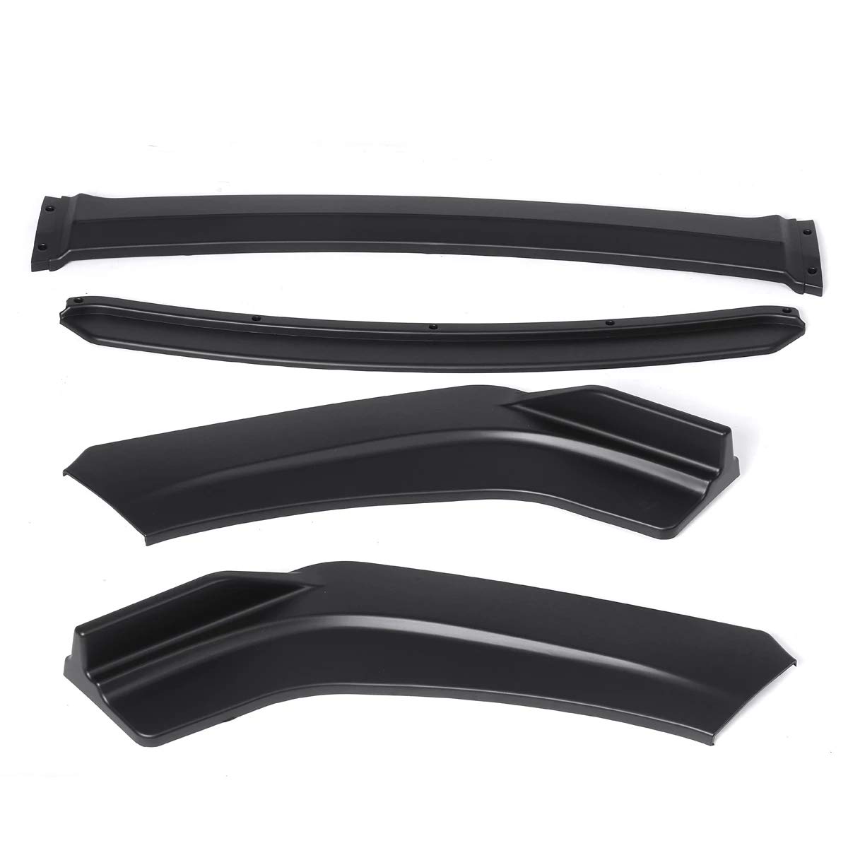 Spoiler Anteriore, Labbro Del Diffusore Del Labbro Del Kit Del Corpo Dello Splitter Del Paraurti Anteriore Dell'auto Universale Regolabile Per BMW Per Benz Per Audi