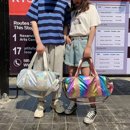 Colorful Travel Bag for Women Large Capacity Sports Men Bag Female Waterproof Oxford Messenger Bags2