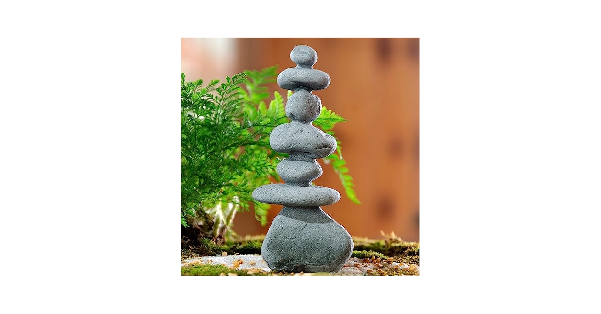 置物 Adam Amazon.com: FADECOR 7-Stone Mini Stacked Zen Rock Stone