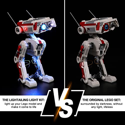 Image of Lightailing Light for Lego-75335 BD-1 - Led Lighting Kit Compatible with Lego Building Blocks Model - NOT Included The Model Set