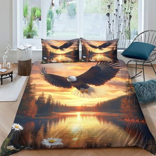 Housse de couette attrape-rêves super douce finitions premium parure lit king size - 4