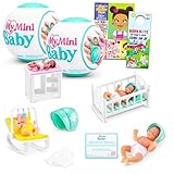 Zuru My Mini Baby Mystery Toy Set - Bundle With 2 Series 1 Blind Balls, Stickers | For Kids, Girls