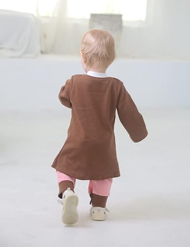 Miniatura 3 de Singcoco Disfraz de bebé niña recién nacida (rosa, 0-3 meses)