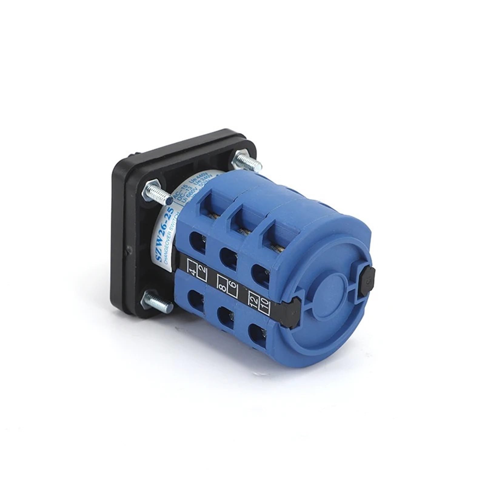 Interrupteur inverseur rotatif triphasé 25A came haute précision robuste