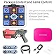 Damcoola TV Retro Spielkonsole mit 100+ Spielen, Videospielsystem für Kinder & Erwachsene mit AR Gun Game Toy, 200+ Dance Mat Songs, TV Plug& Play,2.4G Game Controllers Spielzeuggeschenk für Jungen