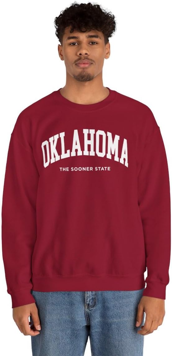 Oklahoma Adult Unisex Crewneck Sweatshirt