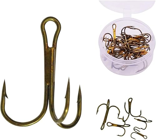 Miniatura 9 de 20 unidscaja de pesca de anzuelos agudos de acero de alto carbono ganchos de pesca clásico redondo gancho de curva 2 # 4 # 6 # 8 # 10 #