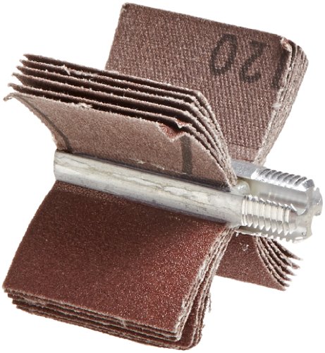 Merit B-410 Alo Resin Bond Bore Polisher, Aluminum Oxide, 20000 rpm, Grit 120 (Pack of 1)