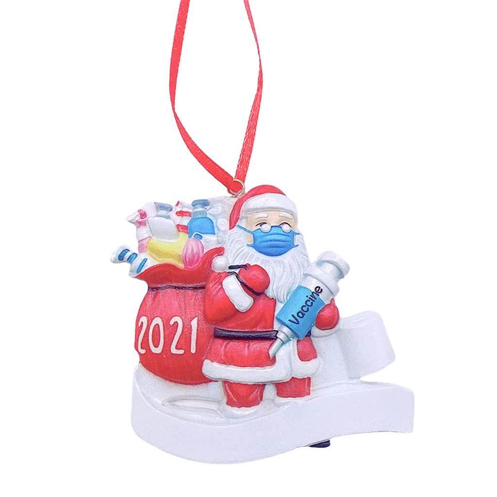 PANGBOER Christmas Tree Resin Sinta Hangers Doll Decorative for Kids Christmas Tree Decoration Decorations Ornaments