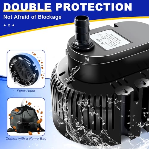 Uniwater Pool Cover Pump Above Ground-Submersible Sump Pump Swimming Water Removal Pumps thumb #4