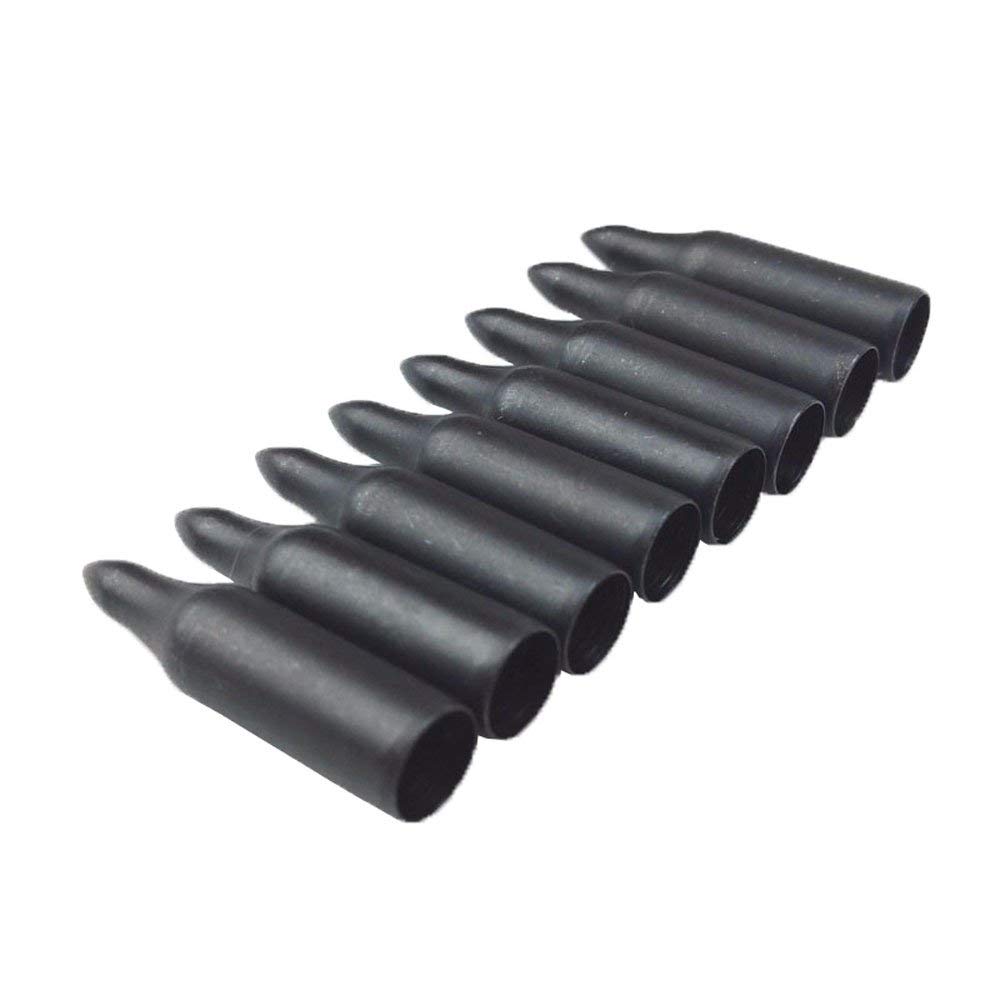 AMEYXGS 24pcs Tir à l'arc Pointes de Flèches Target Point Broadheads pour OD 8mm Flèches en Bois et Flèches de Bambou