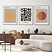 Produktbild KemneT Geometrische Bauhaus-Wand Bilder Bilder abstrakte minimalistische Poster Kunstdrucke moderne Mitte des Jahrhunderts Leinwandgemälde Wohnzimmer Heimdekoration 50 x 70 cm x 3 ungerahmt