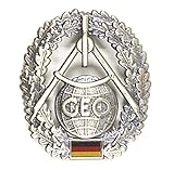 Material: Metall BW Barettabzeichen Bundeswehr, verschiedene Truppengattungen Einheitsgröße,Topographie