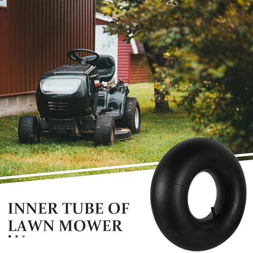 Cámaras de aire 15x6.00-6 de goma para neumáticos de cortacésped Healeved repuesto negro 7