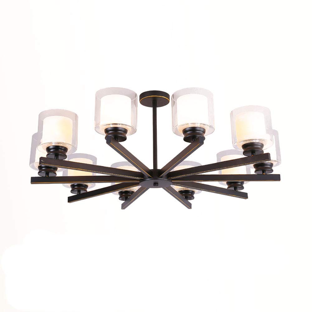 LYMSXAZOU Nordic 3Light Chandelier Modern Ceiling Light Fixture for Kitchen Island Dining Room Bedroom Living Restaurant Stylish Pendant Lighting