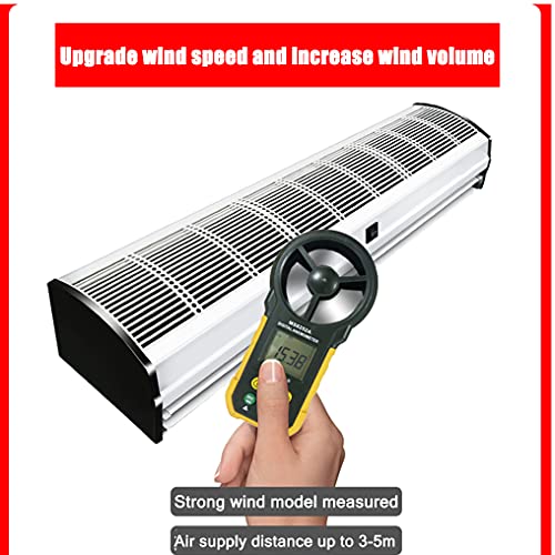 Over Deur Wandgemonteerd Luchtgordijn Voor Binnen 2 Snelheden Met Afstandsbediening Voor Winkel Natuurlijke Wind Deuren… - Image 3