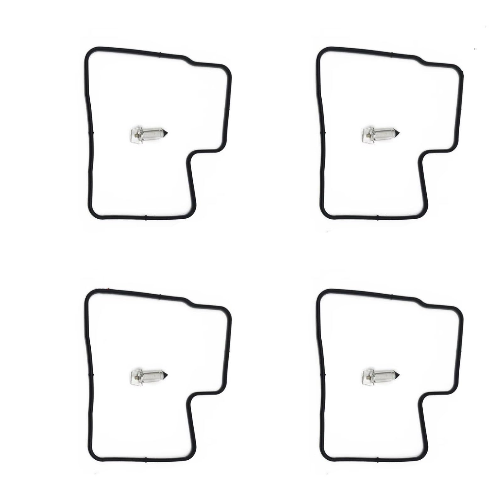 Ricostruzione carburatore kit Compatibile Con VF1100S V65 Sabre 1984-1985 Kit Di Riparazione Valvola A Spillo Guarnizione Vite Aria Carburatore Moto(4PCS needle gasket)