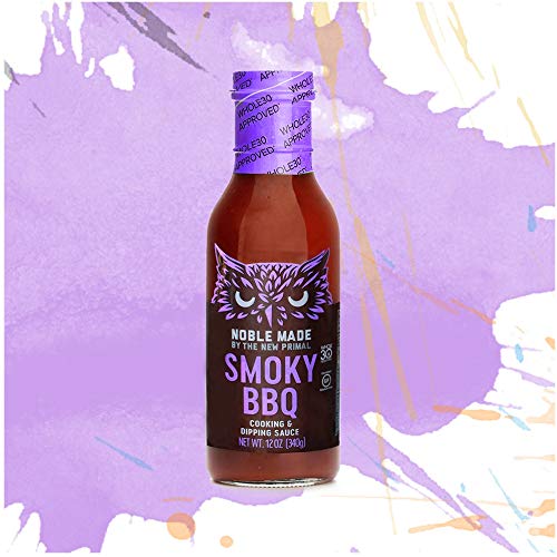 Noble Made By The New Primal Smoky Bbq Cooking & Dipping Sauce, Whole30 Approved, Paleo, Certified Gluten Free, Dairy And Soy Free, Vegan, Keto, 13 Oz Glass Bottle (1 Count) #TOP6