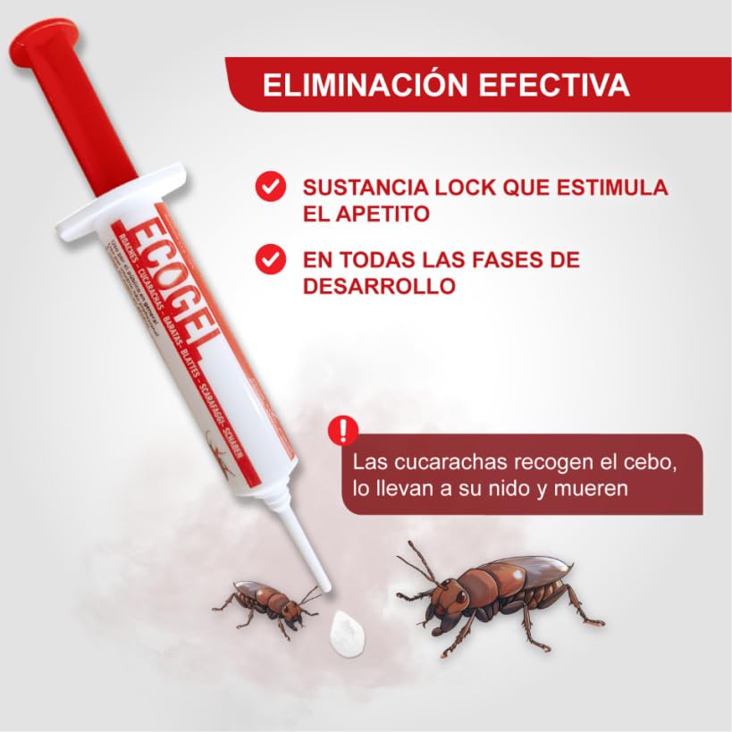 PIC - Cebo para Hormigas (Ecogel para cucarachas, 2x10g)