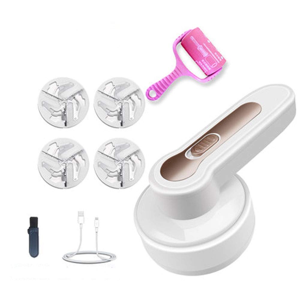 RFSTGYU Fabric Shaver, Clothes Pilling Trimmer Lint Remover Usb Rechargeable Lint Remover,Electric Sweater Shaver, Fuzz Pill Fabric Lint Remover Machine
