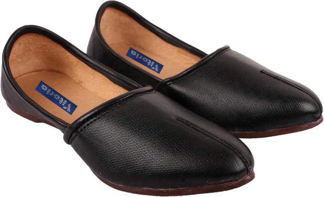 Derby Shoes for Men | Shoes for Men with PU Sole | Comfortable & Lightweight |Durable & Trendy Design,VTR_6001JalsaBlk_P-image-16
