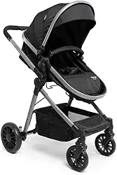 Carrinho de Bebê Prestige com Assento Reversível 3 Posições Preto Voyage