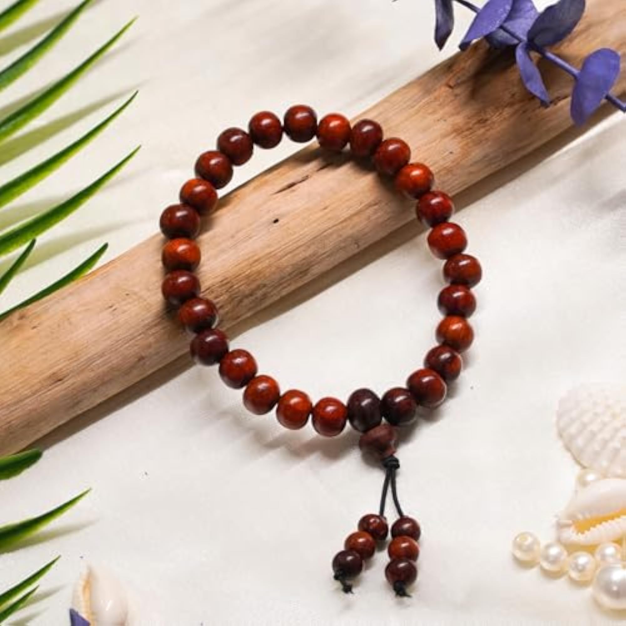 Natural Sandalwood Harmony Band, 2.8 Inches