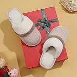 Cozy Slippers for Women Indoor and Outdoor Fuzzy House Shoes with Memory Foam Anti-Skid Sole Gifts for Women Mom Ladies - Image 5