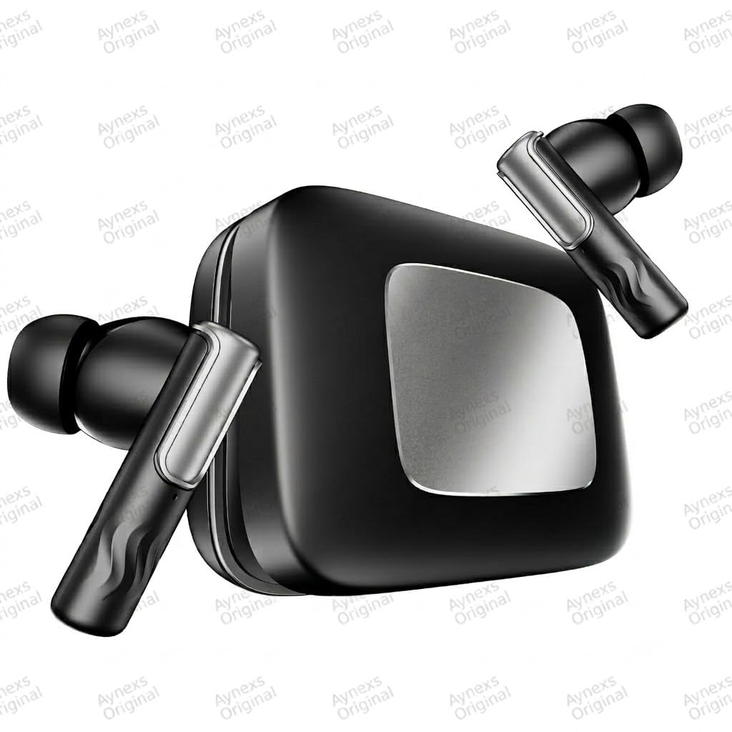 Wireless Earbuds Compatible with Boat,Nirvana Ivy Pro True with Dolby Head Tracking, 52dB Adaptive ANC, Hi-Res LDAC Audio, Dual Drivers, AI ENC 6 Mics, 50 Hours Playback, IPX5 Water Resistant (Black)-image-44