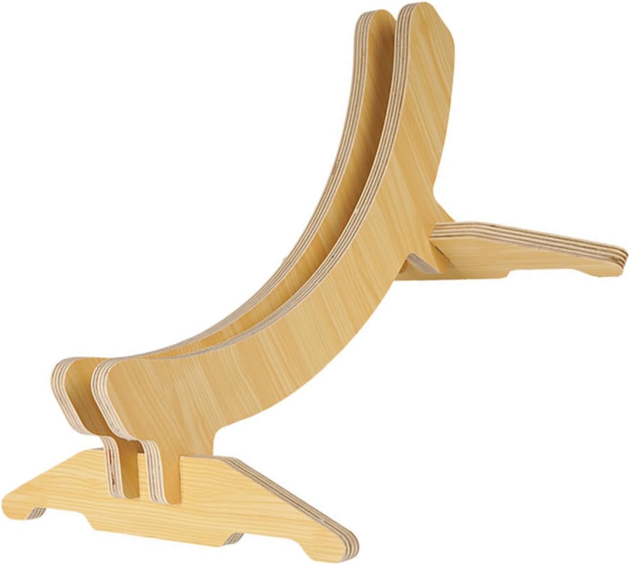 Wooden Bike Parking Stand Support Rack for Bicycles Detachable Bike Wheel Holder Solid Wood Construction Universal Use for Home or Garage