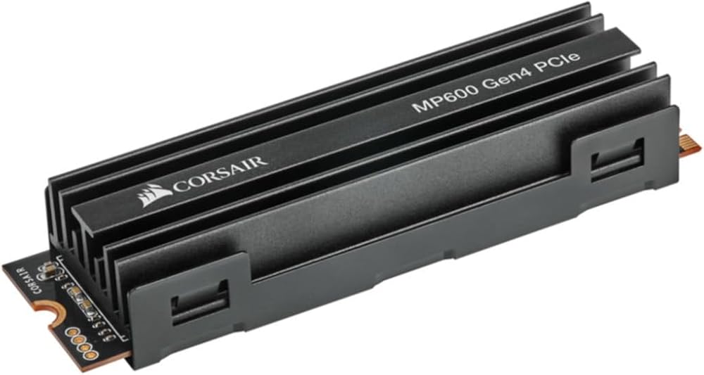 Corsair Force MP600 Series 1TB PCIe Gen4 NVMe M.2-2280 Internal Solid State Drive thumbnail 4