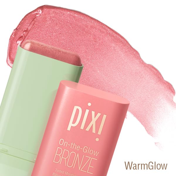 Pixi Beauty Beaming Bliss On-the-Glow Trio | Hydrating Tinted Moisture Stick Blush, Bronzer, and Highlighter Set | Travel Size, Vegan, and Paraben-Free - Image 7