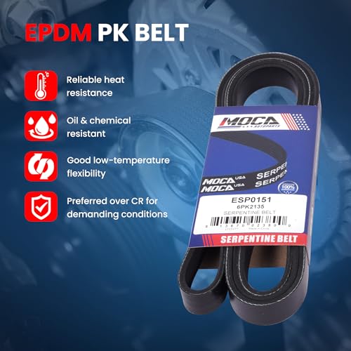 MOCA Serpentine Belt Tensioner Assembly Fit for 06-08 for Honda Pilot 3.5L FWD, 10-11 for Pilot 3.5L Main Drive, 08-10 for Accord 3.5L, 05-10 for Honda Odyssey 3.5L 3471CC V6 Gas Main Drive by MOCA AUTOPARTS - Used condition - Image 4