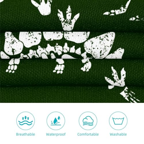 Tablier de serveuse imprimé dinosaure pour bistrot et bar - 3