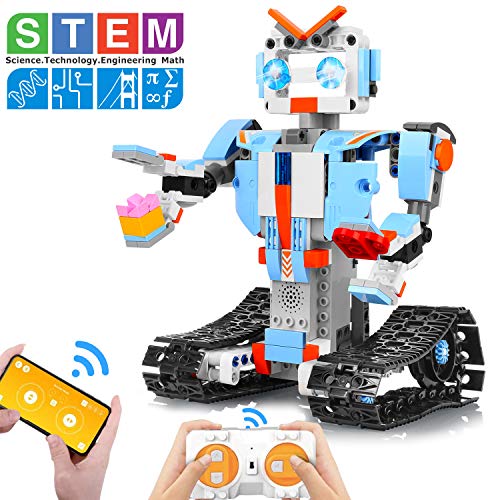 AOKESI Building Block Robot Kits for Kids Remote & APP Control Robot Toys