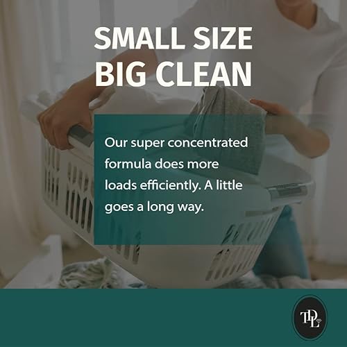 Miniatura 7 de Home "REFRESH" Luxe Linen Wash, Detergente natural para ropa - Hierba dulce y aloe hiperconcentrado | Alta eficiencia y lavado a máquina estándar |