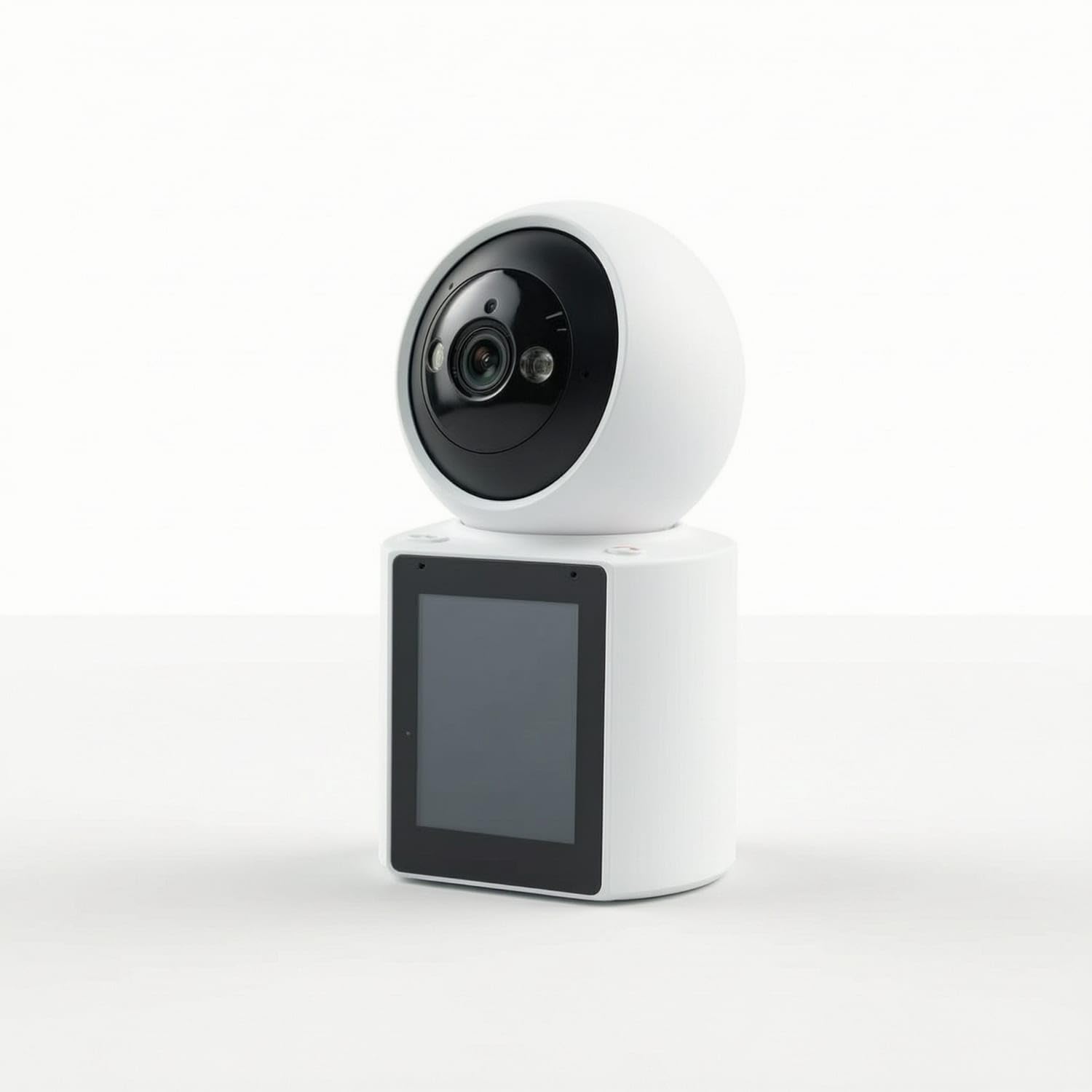 High Resolution Communication System System with Indoor Monitor Infrared Tabletop Monitor with Camera Compact Visual Communication System Camera Allintegrated for Families, Elderly, Babies,-image-38